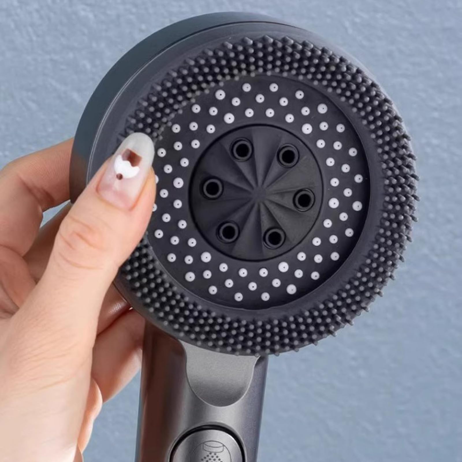 Alcachofa de ducha de alta presión con filtro y 4 modos de ducha de mano para baños modernos, máxima eficiencia de agua