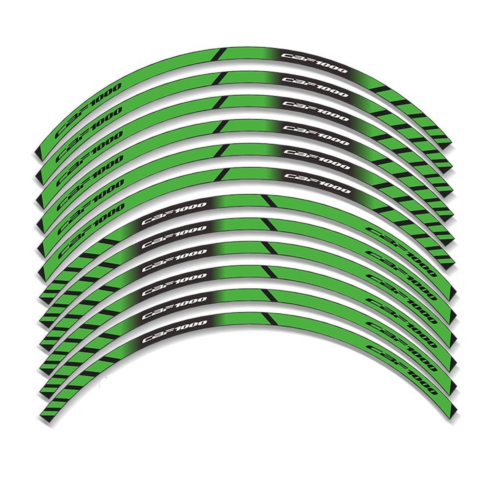 for CBF 1000 Reflective Stickers for CBF1000 Reflective Wheel Stickers Motorcycle Sticker(4)