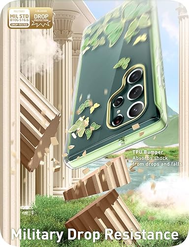 Miniatura 4 de i-Blason Cosmo Series - Funda protectora delgada y elegante para Samsung Galaxy S22 Ultra 5G (versión 2022), con protector de pantalla integrado