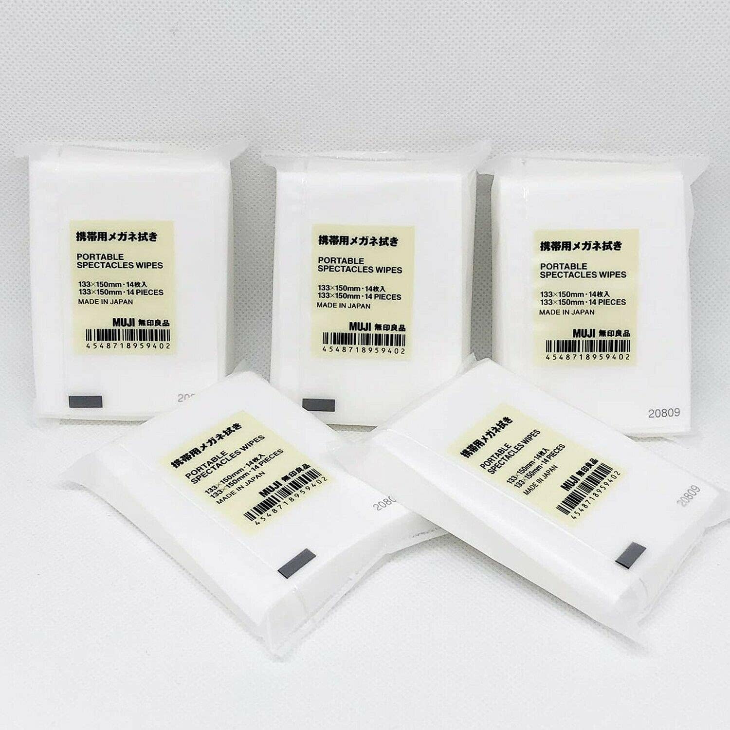 MUJI Eyeglass Cleaning Tissues 5packs : Health & Household