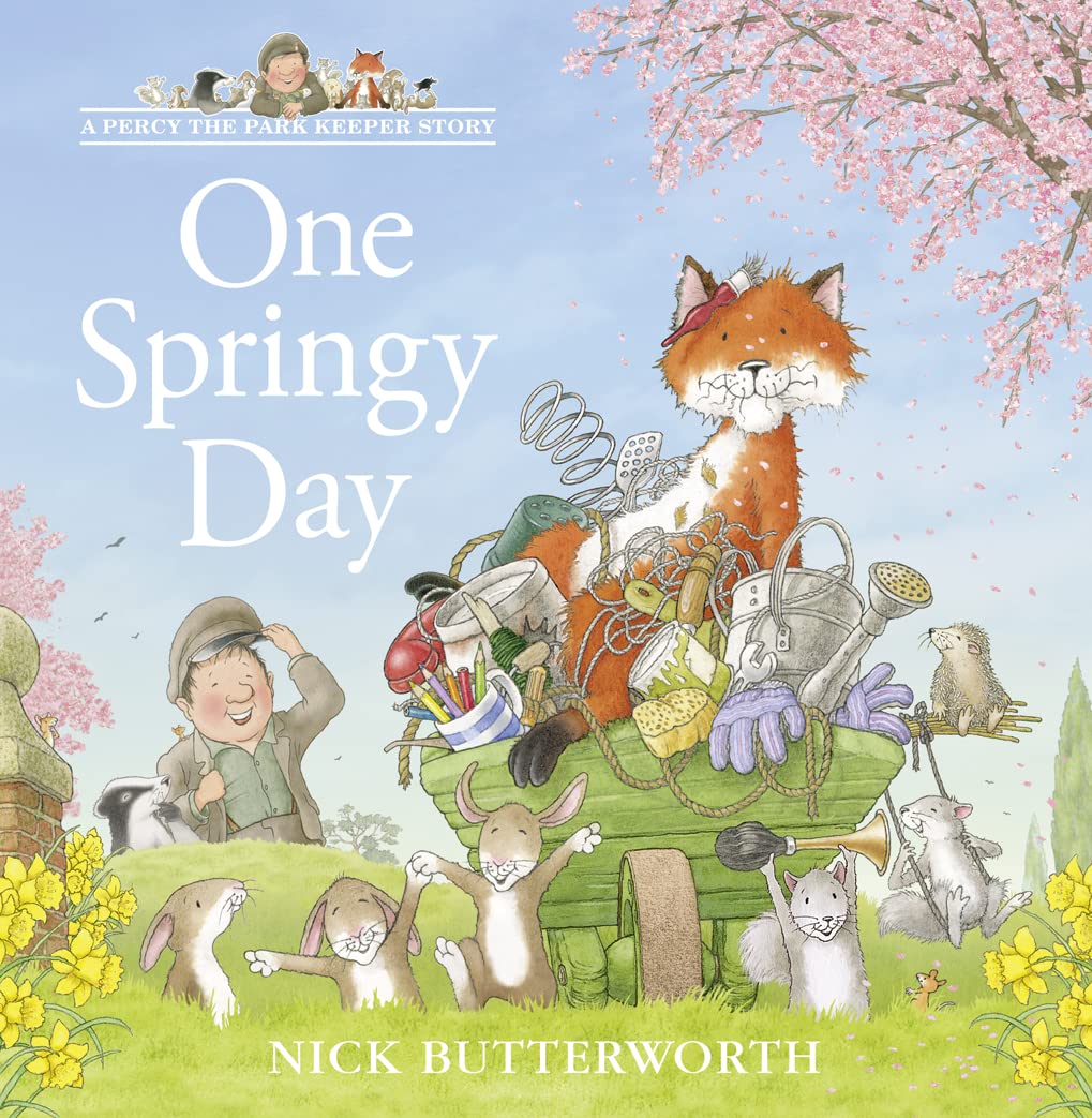 A Percy The Park Keeper Story — One Springy Day Paperback – 19 March 2020