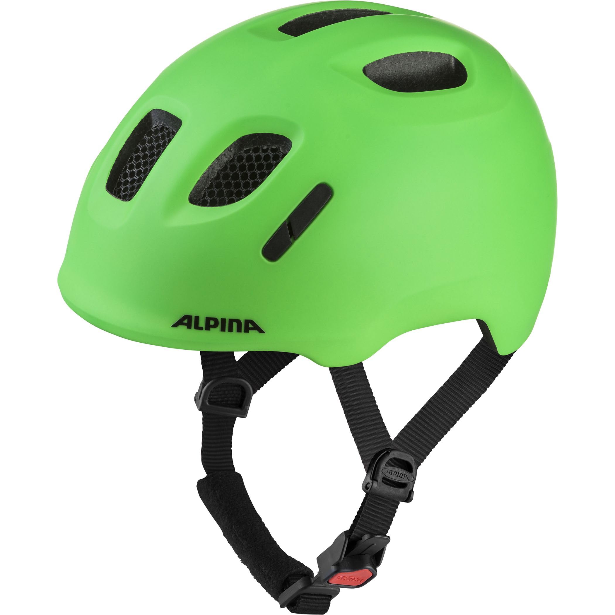 ALPINA XIMO 2 L.E. (Mat) – Casque de vélo léger et sûr pour Enfants avec LED optionnel
