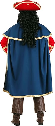 Miniatura 4 de Disfraz de Capitán Morgan Rum Buccaneer de lujo para adultos, traje de mascota de ron especiado para hombre