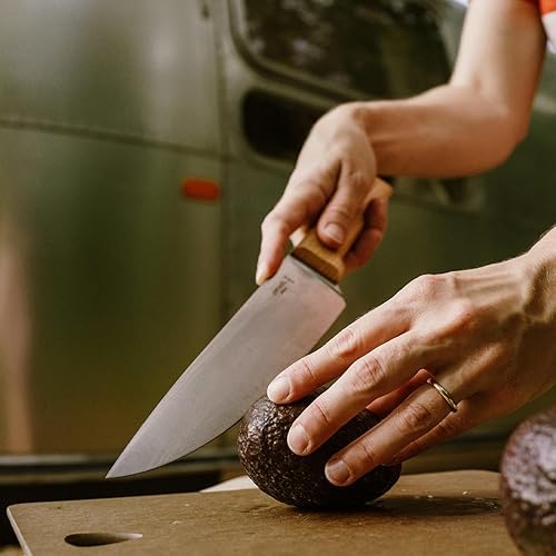 Miniatura 9 de Opinel Cuchillo de chef de acero inoxidable paralelo