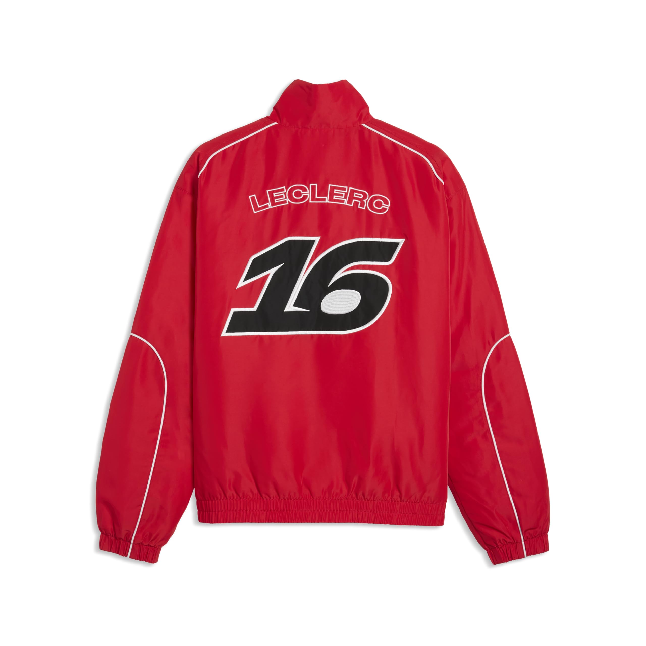 PUMA Scuderia Ferrari F1 Giacca Racing Driver Uomo Charles Leclerc - Rosso Corsa