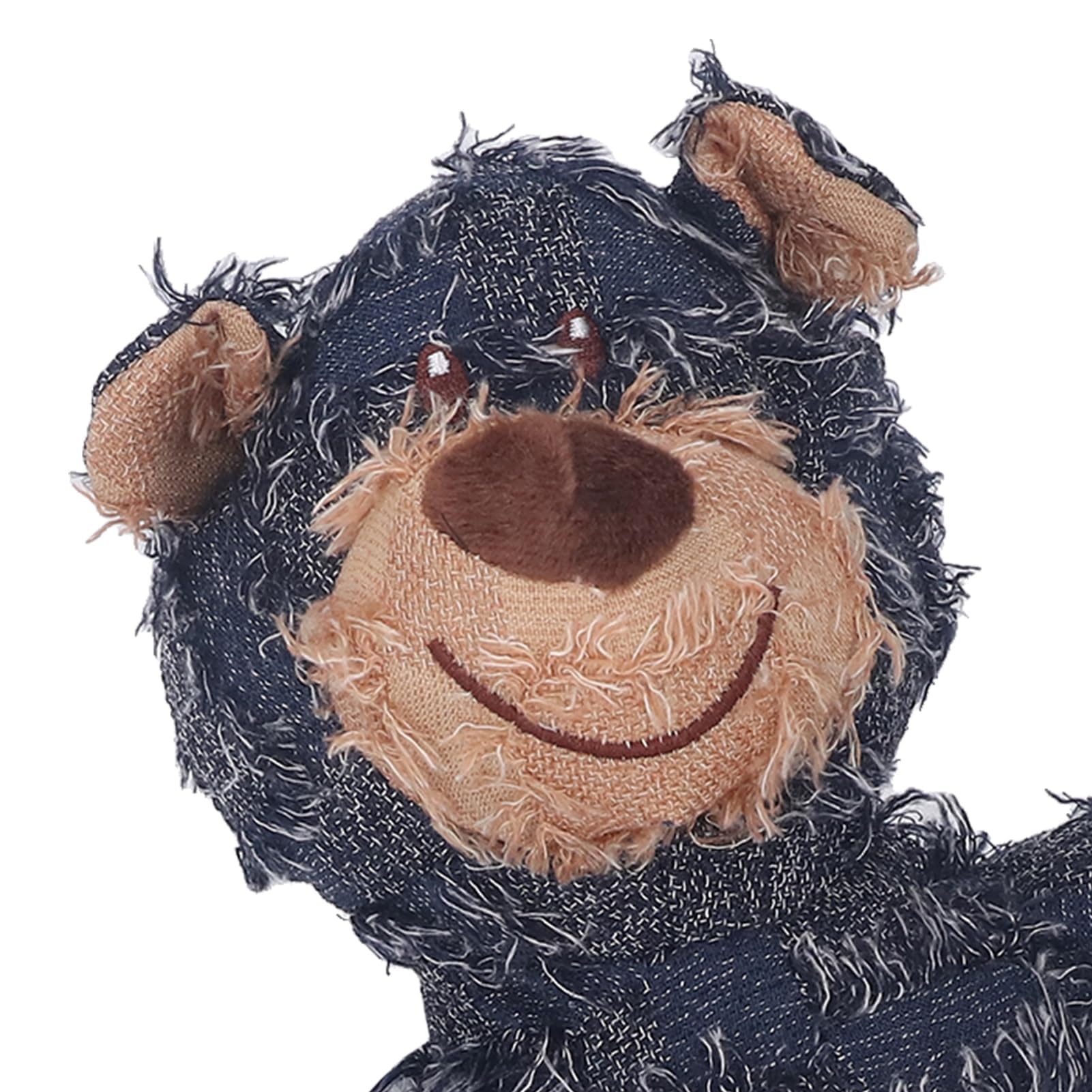 Keenso Giocattolo per Cani Cigolante, Peluche Imbottito Infrangibile per Cani di Piccola e Media Taglia (Blu)