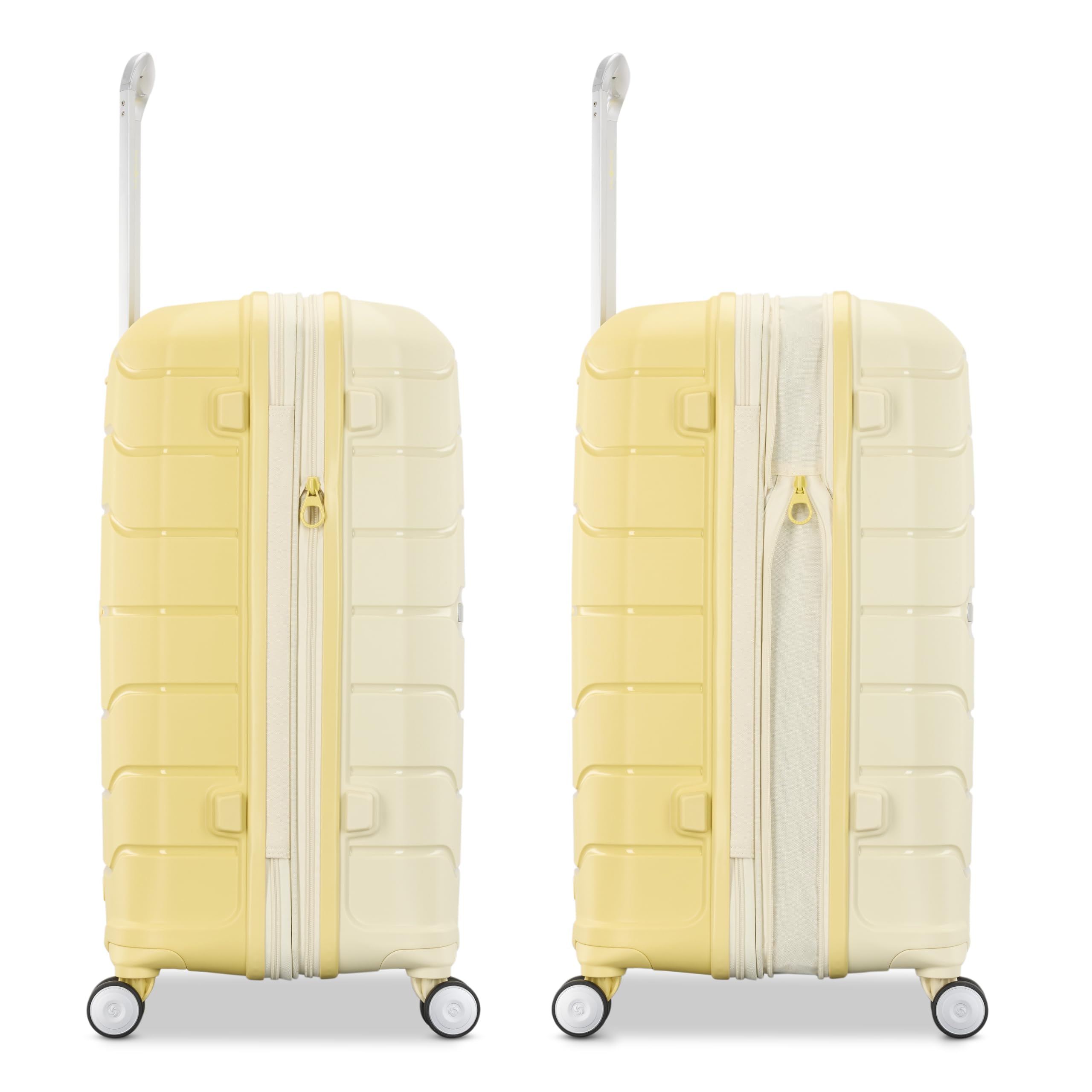 Samsonite Freeform Hardside Carry-On Luggage with Spinner Wheels - Hardshell Suitcase - TSA, Airline-Approved - Expandable Hard Shell, Smooth Rolling Wheels for Lightweight Travel – Electric Yellow view 6
