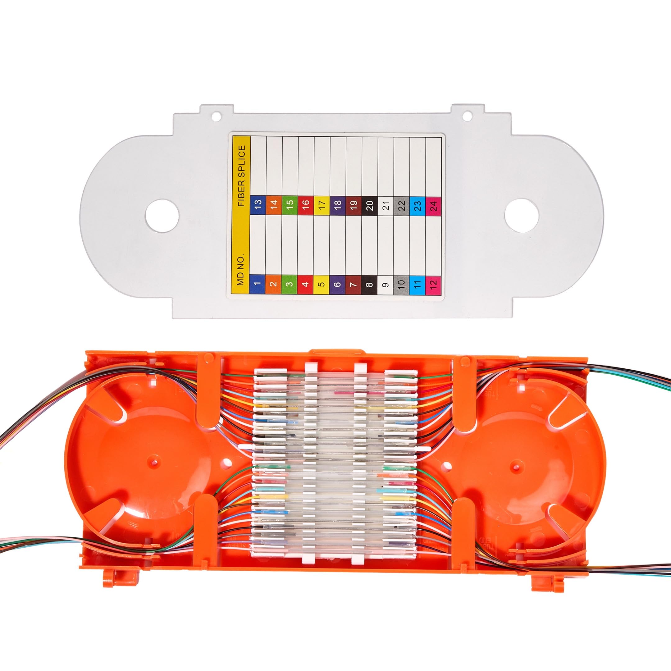 Amazon.com: ofcn-029-2A 24/48 cores Fiber Optic Splice Tray