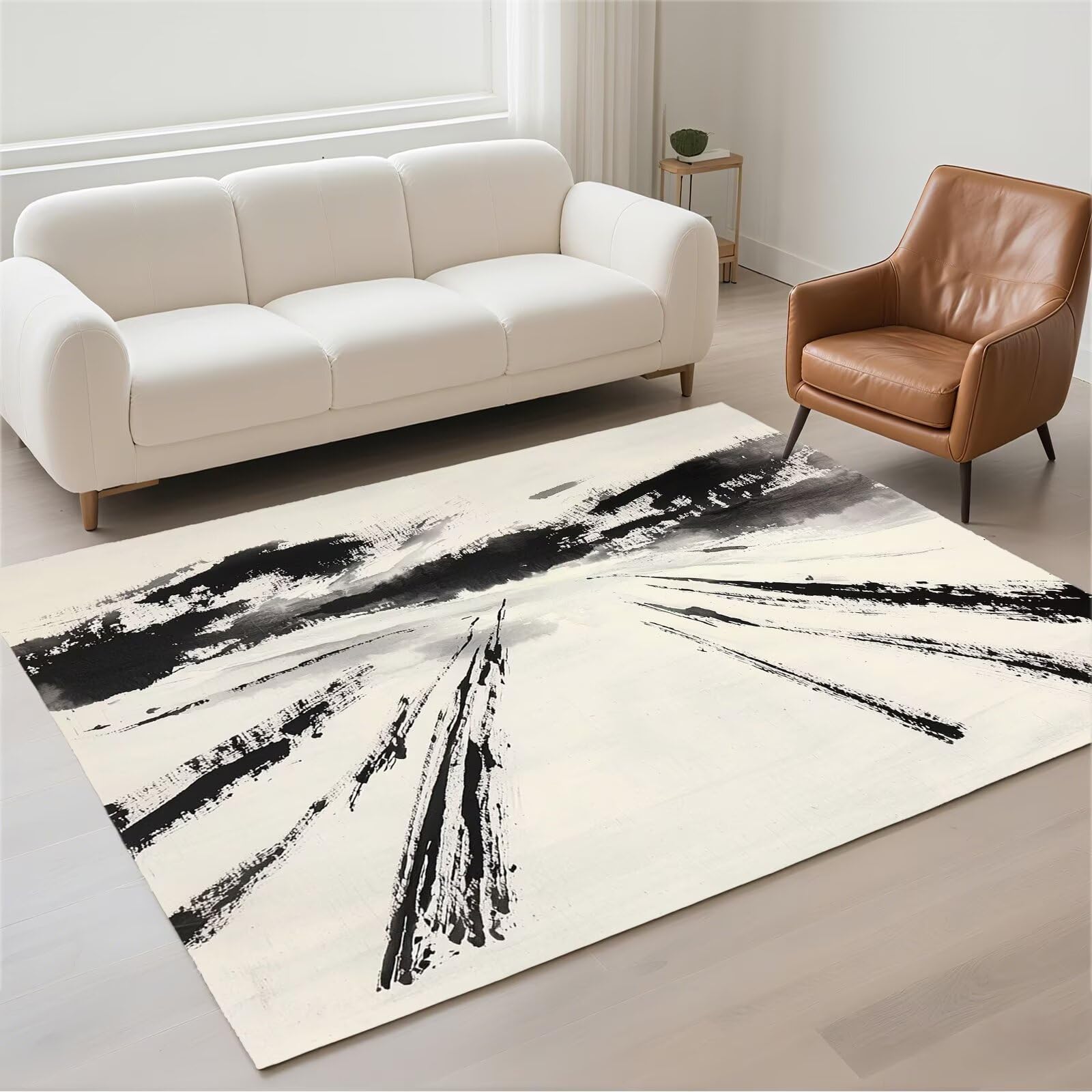 Tapis antidérapant imperméable anti-tache grand format pour sol glissant de cuisine