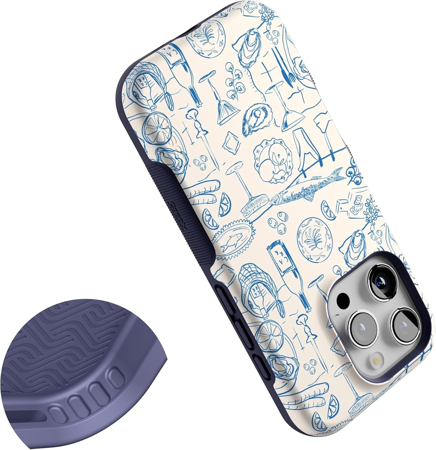 Casely iPhone 16 Pro Case | Amalfi Aperitivo | Dolce Vita | Bold Protective Design | Compatible with MagSafe - Image 5