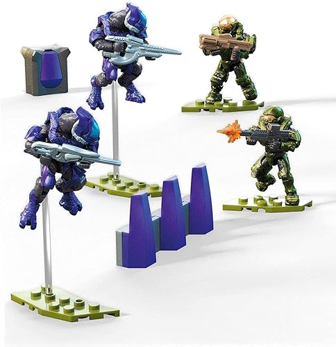 Miniatura 2 de Mega Construx Halo Spartan-IV Team Battle Micro - Juego de construcción de figuras de acción