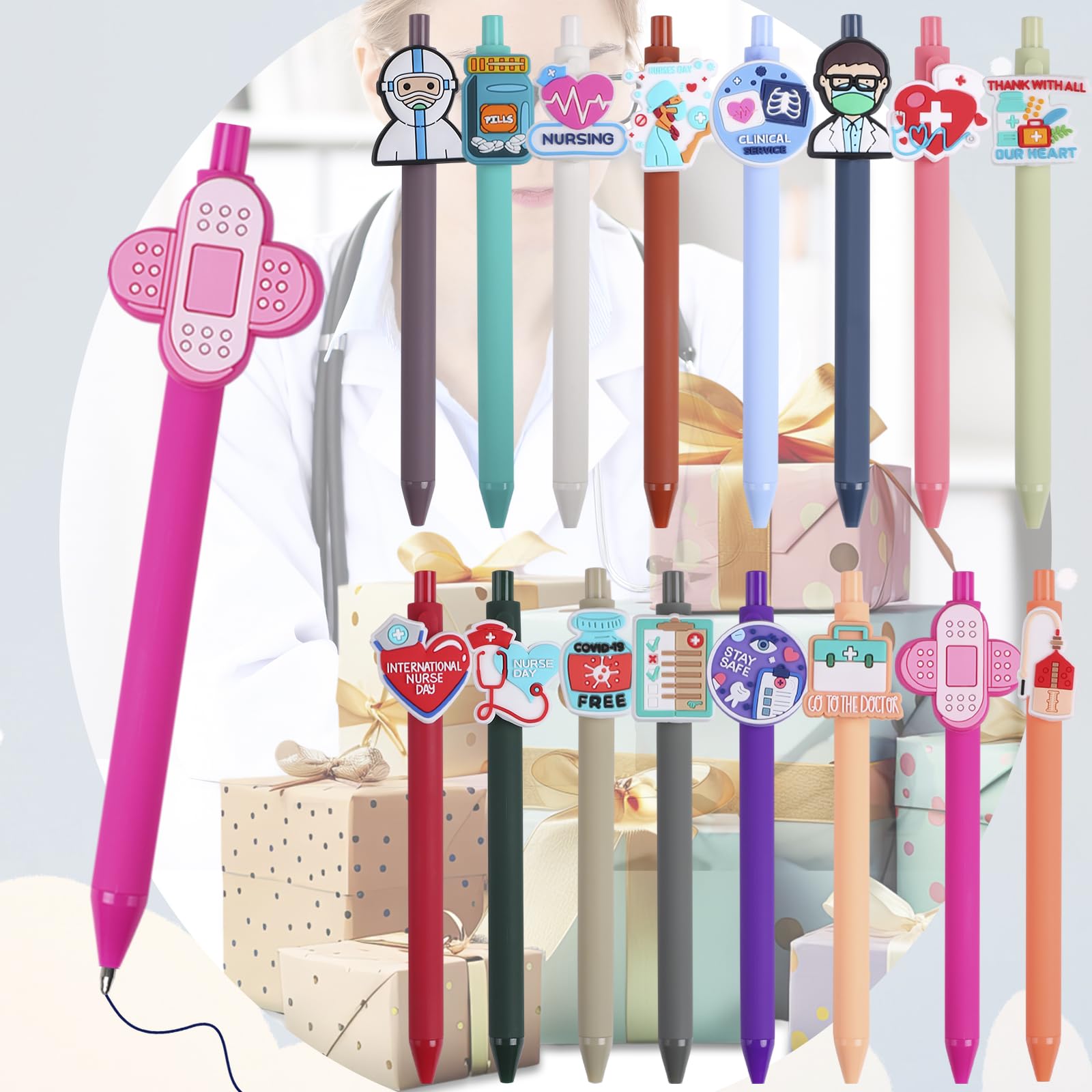 Nurse Pens - Appreciation Gifts for Nurses -5 Nurse Pens - Appreciation Gifts for Nurses -5