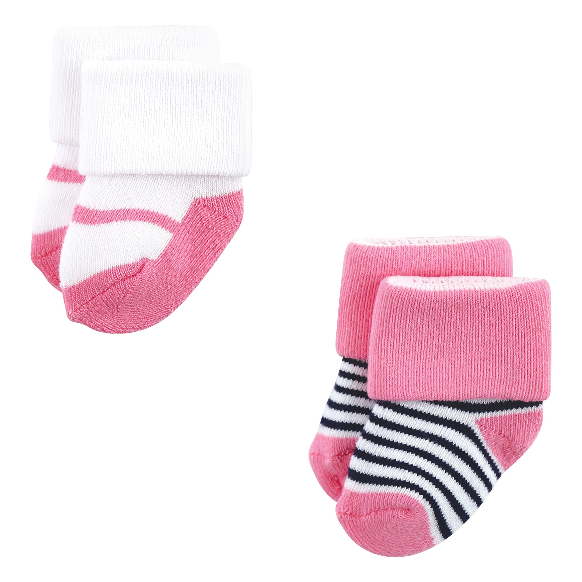 Luvable Friends Damen Navy Mary Janes Unisex Neugeborene und Baby Frotteesocken 6-12 Monate, (12er Pack)