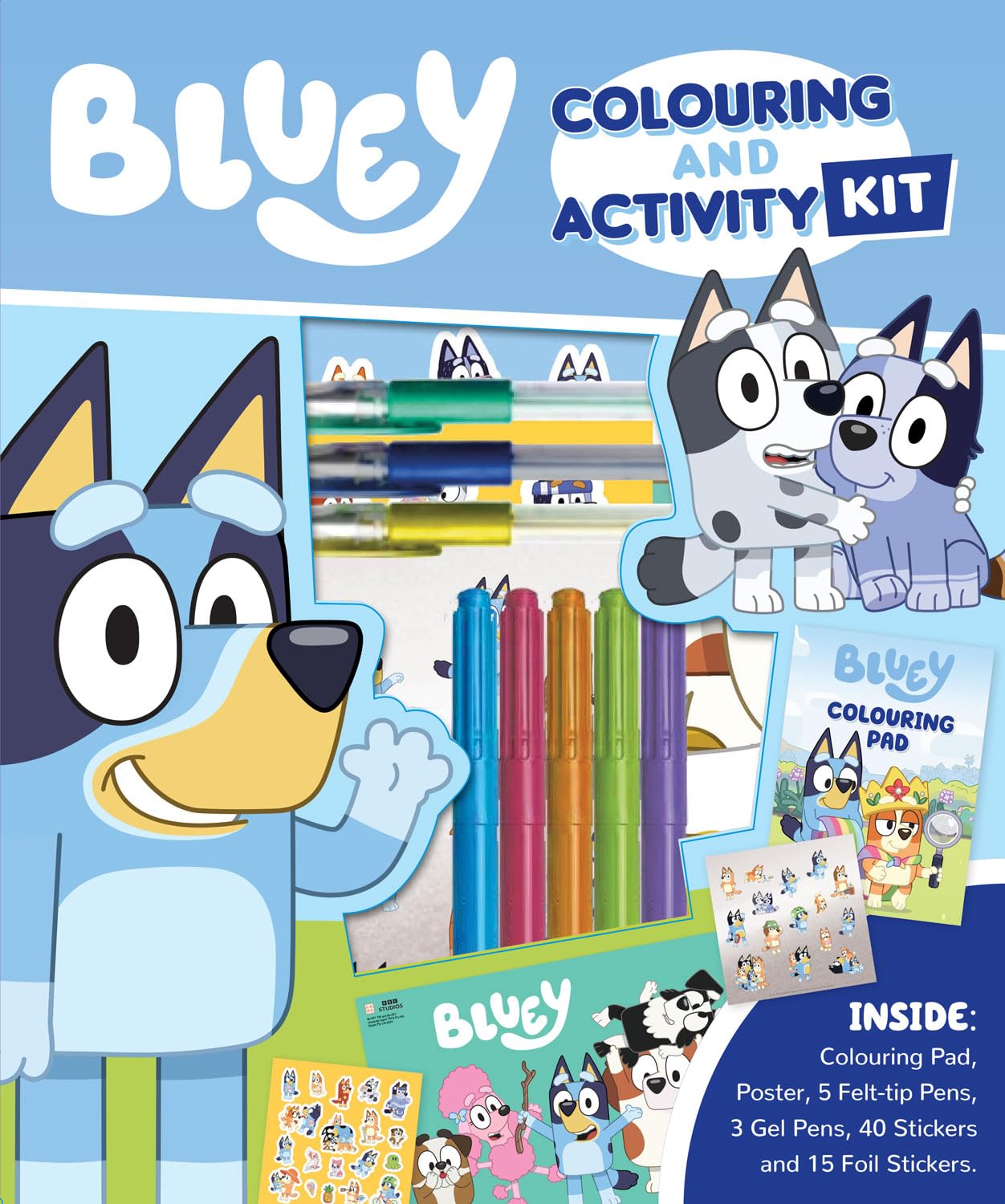 Bluey Colouring & Activity Kit