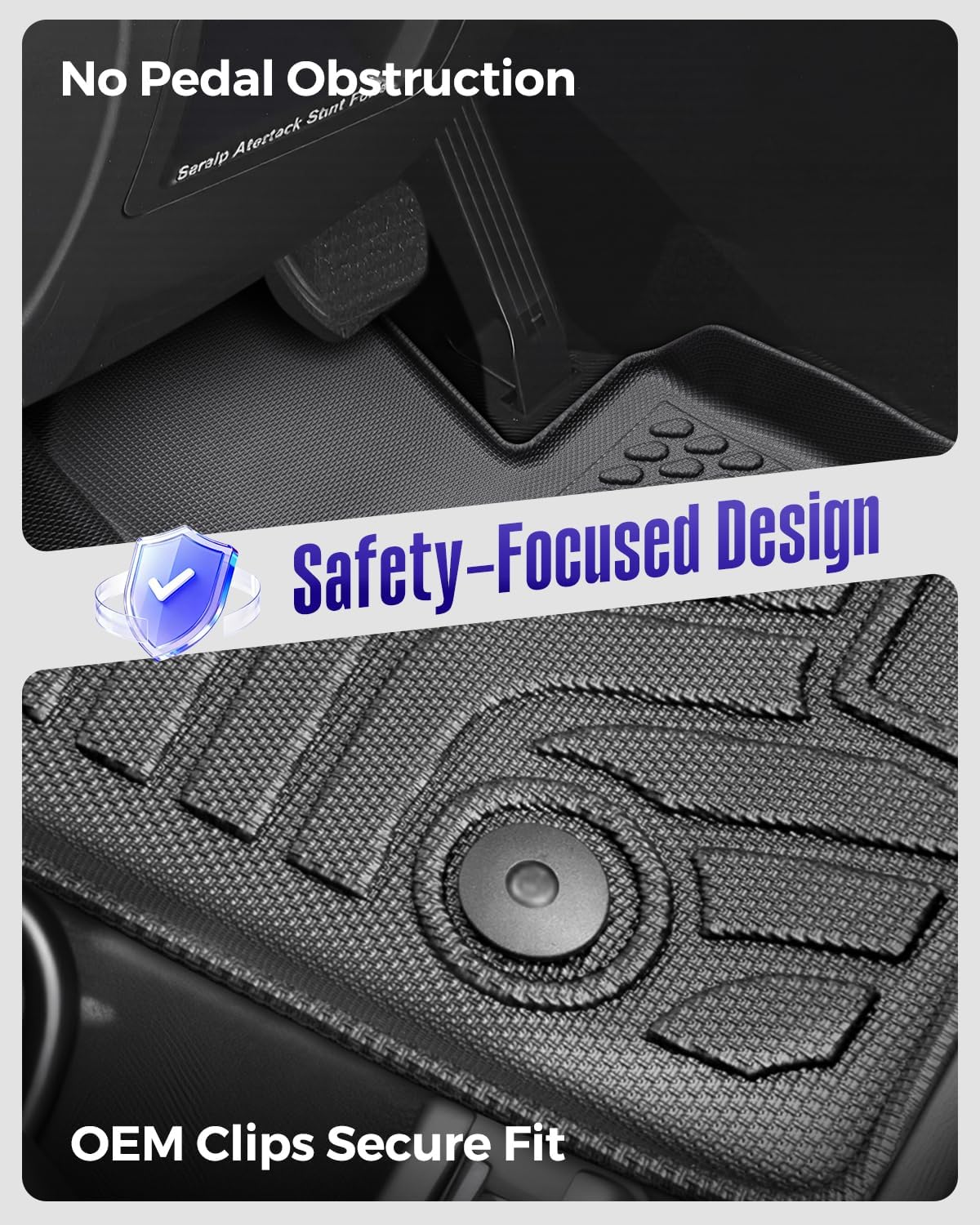 Car Floor Mats for Mazda CX-5 2013-2016, with Backrest Mats & Trunk Mat and Door Sill Guards Accessories, Full Sets All Weather Car Protection Accessory for Mazda CX5 2013 2014 2015 2016