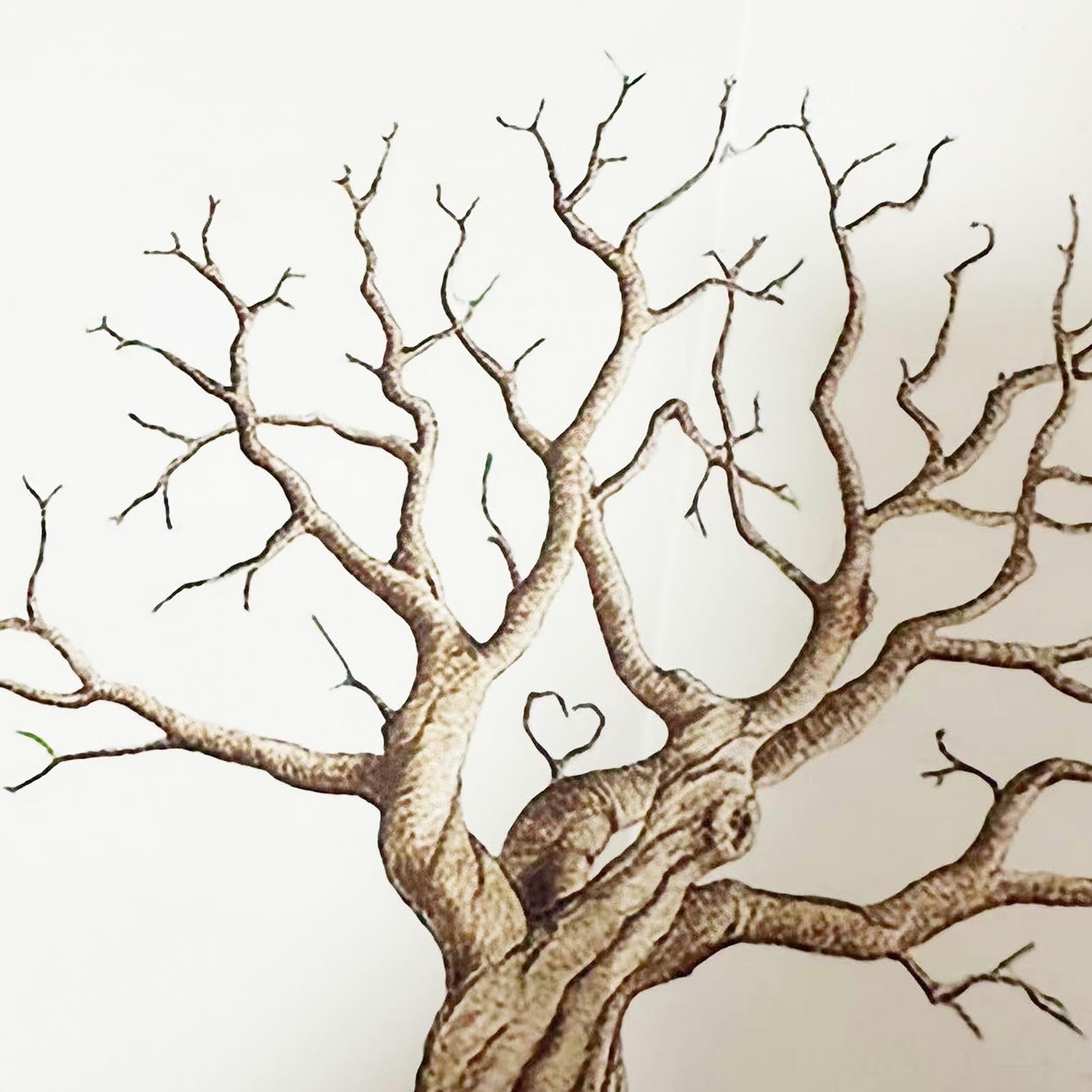 Lienzo con diseño de árbol de huellas dactilares, impermeable, libro de visitas grande para boda, huella dactilar, árbol de huellas dactilares, firma familiar, decoración de lienzo