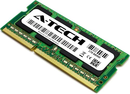 Miniatura 3 de A-Tech Reemplazo de 8 GB de RAM para Elpida EBJ81UG8EFU5-GNL-F  DDR3DDR3L 1600 MHz PC3L-12800 2Rx8 1.35V SODIMM 204 pines módulo de memoria