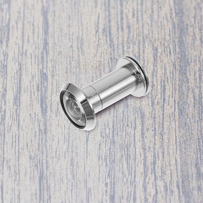 OSALADI Mirilla para Puerta de Ángulo Amplio con Cubierta de Privacidad Resistente, Mirilla de Aleación de Zinc para Puertas Frontales, Ángulo de Visión de 220 Grados, Seguridad Mejorada y Diseño Versátil para Hogar y Oficina miniatura 8