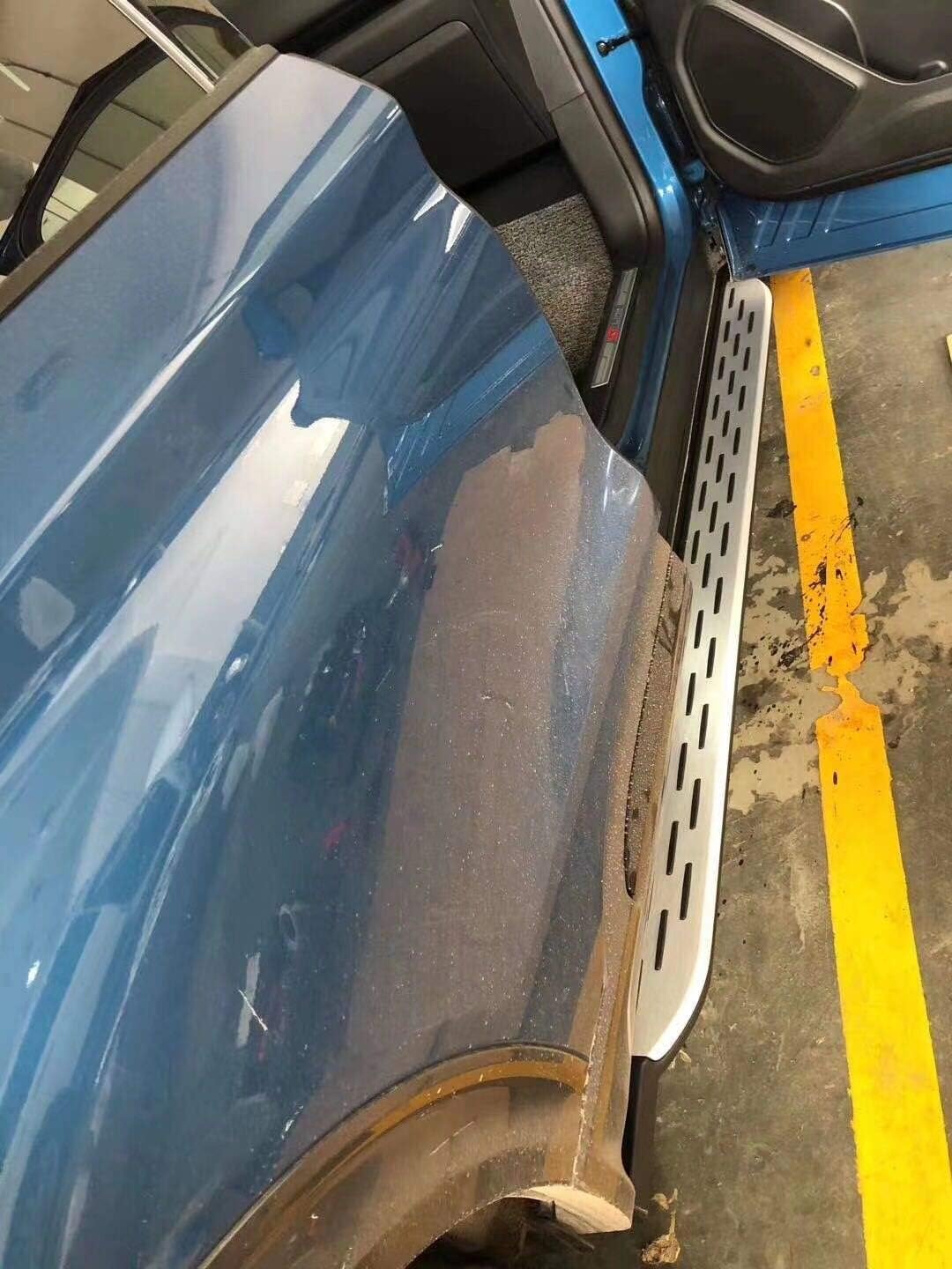 2 Pieces Running Board Fits for Acura MDX 2014-2019 Fixed Aluminium Door Side Step Pedal Nerf Bar Pedals Protector Bar