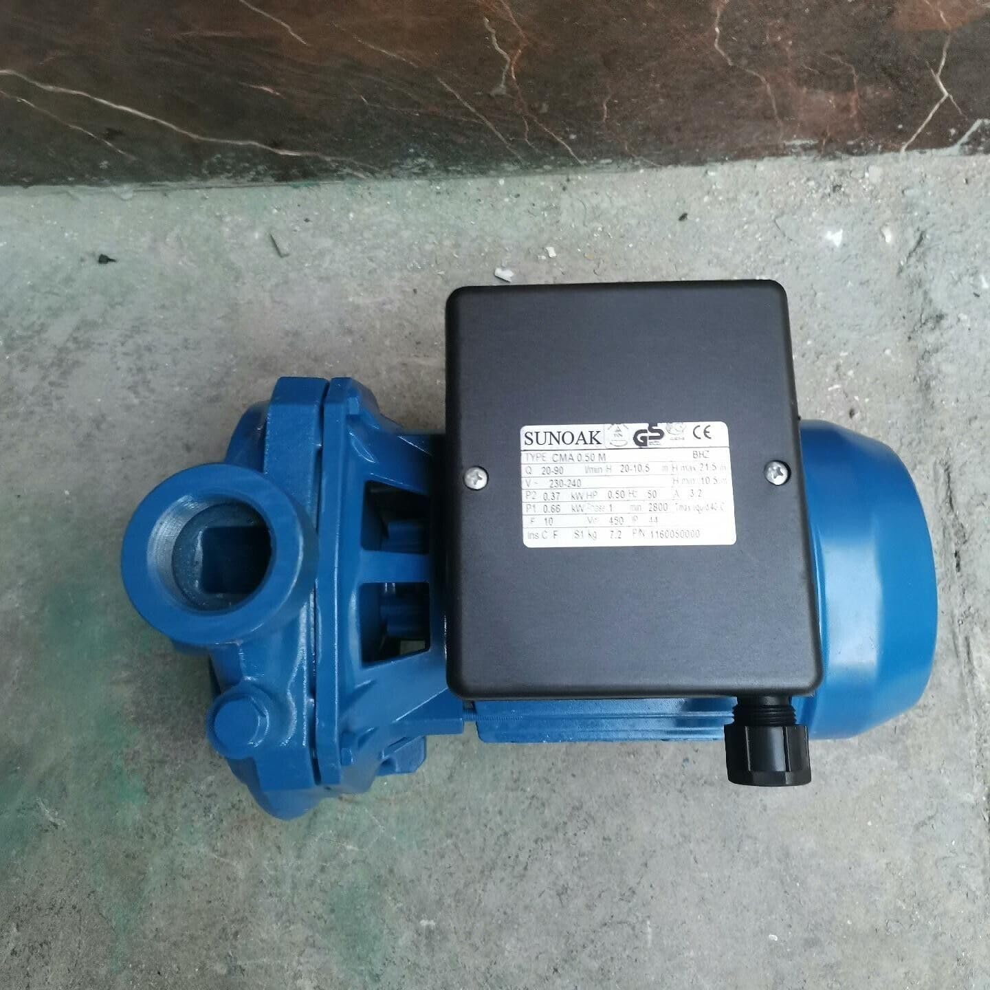 #US Centrifugal Pump, 220V, Cast Iron Booster Pump For Lawn Sprinkler