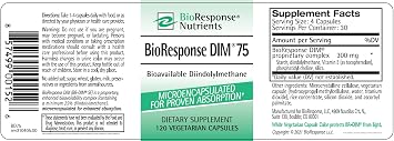 BioResponse DIM 75-75mg 120 Capsules
