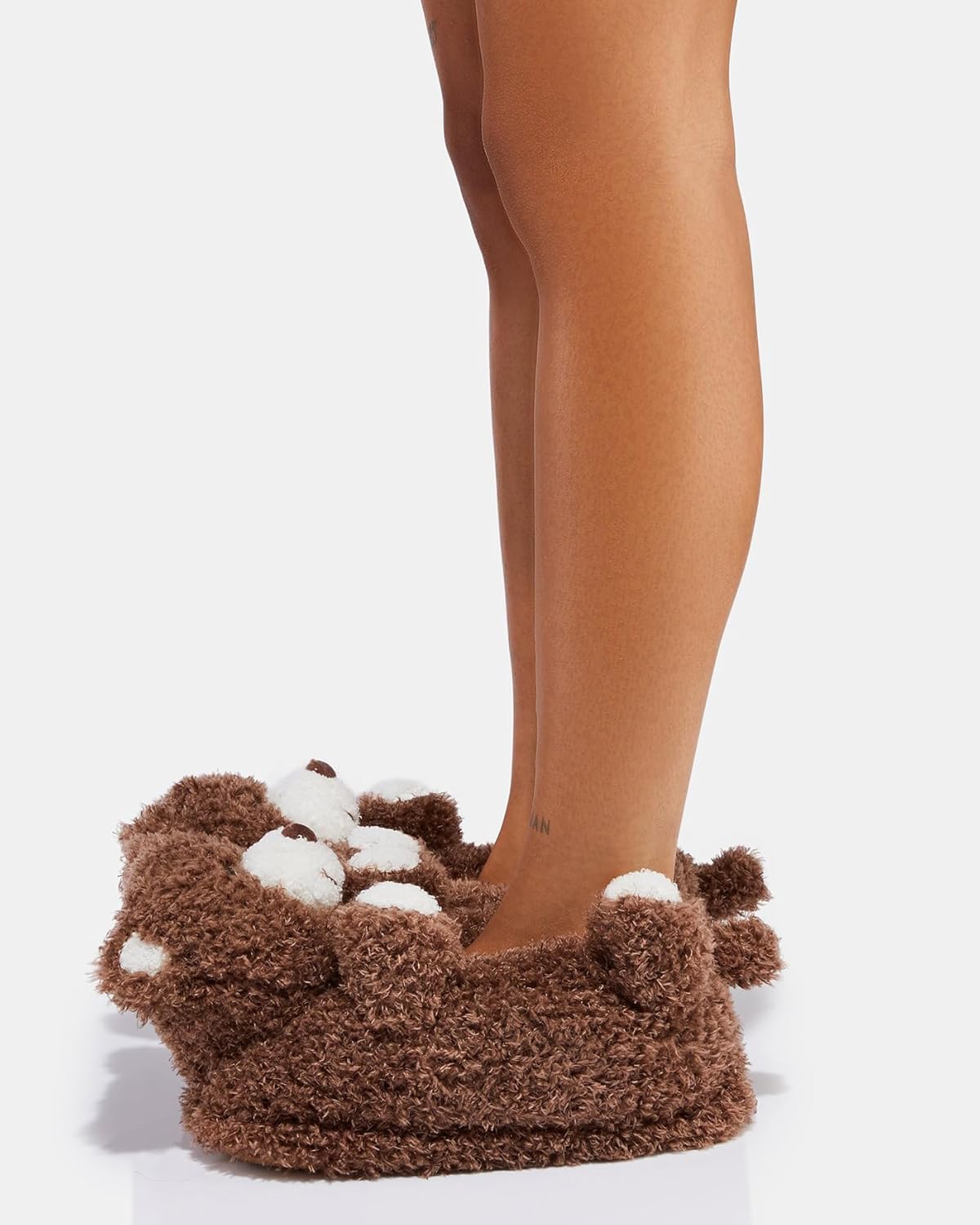ooohyeah Funny Animal Hug Plush Slippers for Women, Novelty Cute Cozy Warm House Slippers with Non-Slip Grips - Image 7