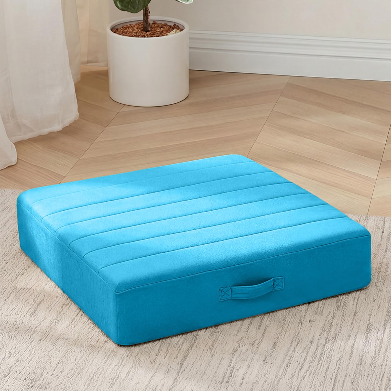 Amazon.com: MeMoreCool Square Floor Pillow Seating for Adults Kids