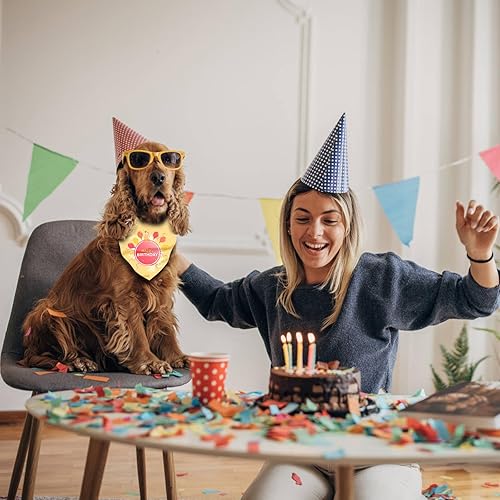 Miniatura 8 de Bandanas en blanco para perros, 3 unidades, bufanda triangular blanca sólida de algodón de primera calidad, diseño personalizado de