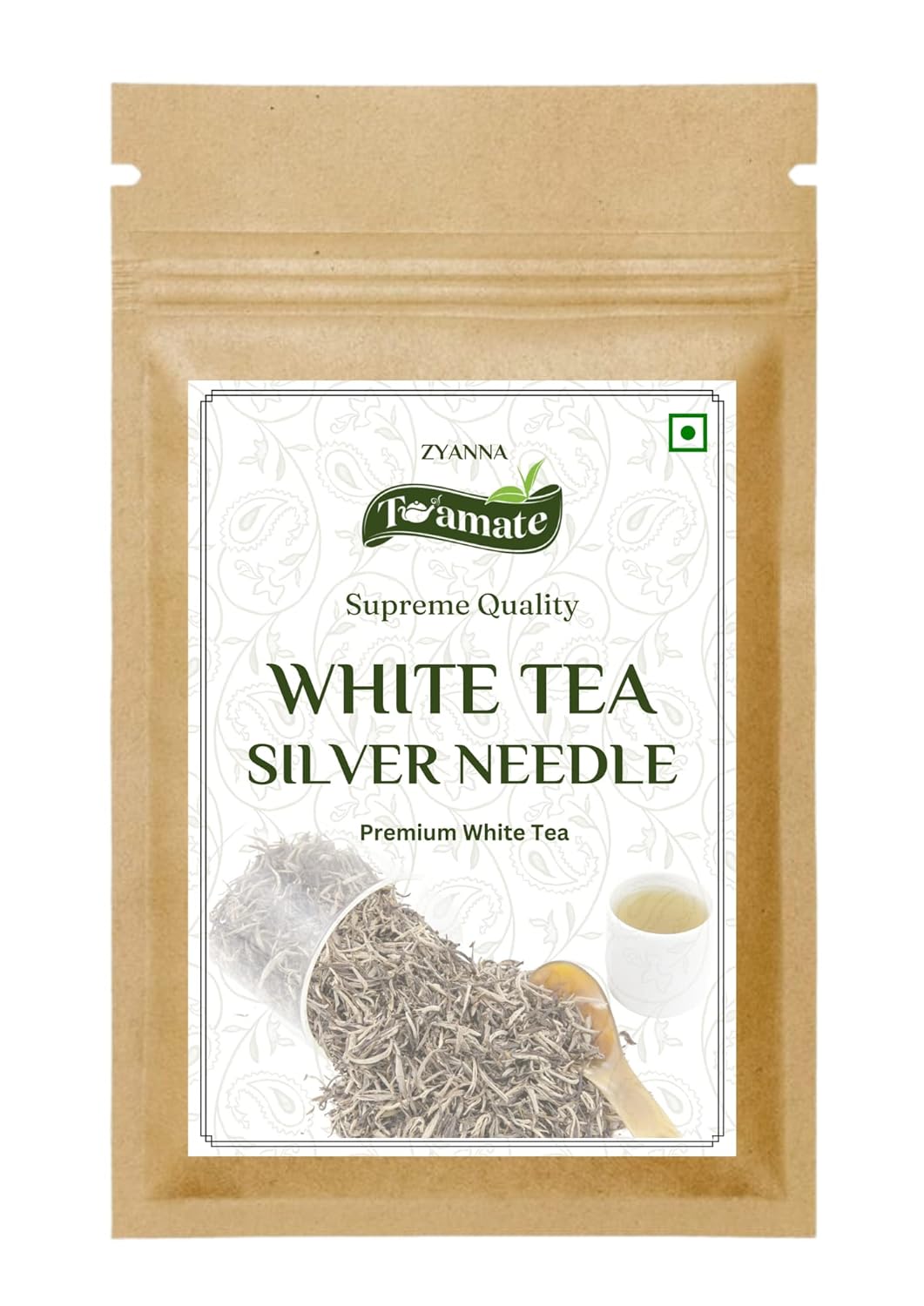 White Tea Silver Needle Premium Darjeeling Tea(50cups) High in