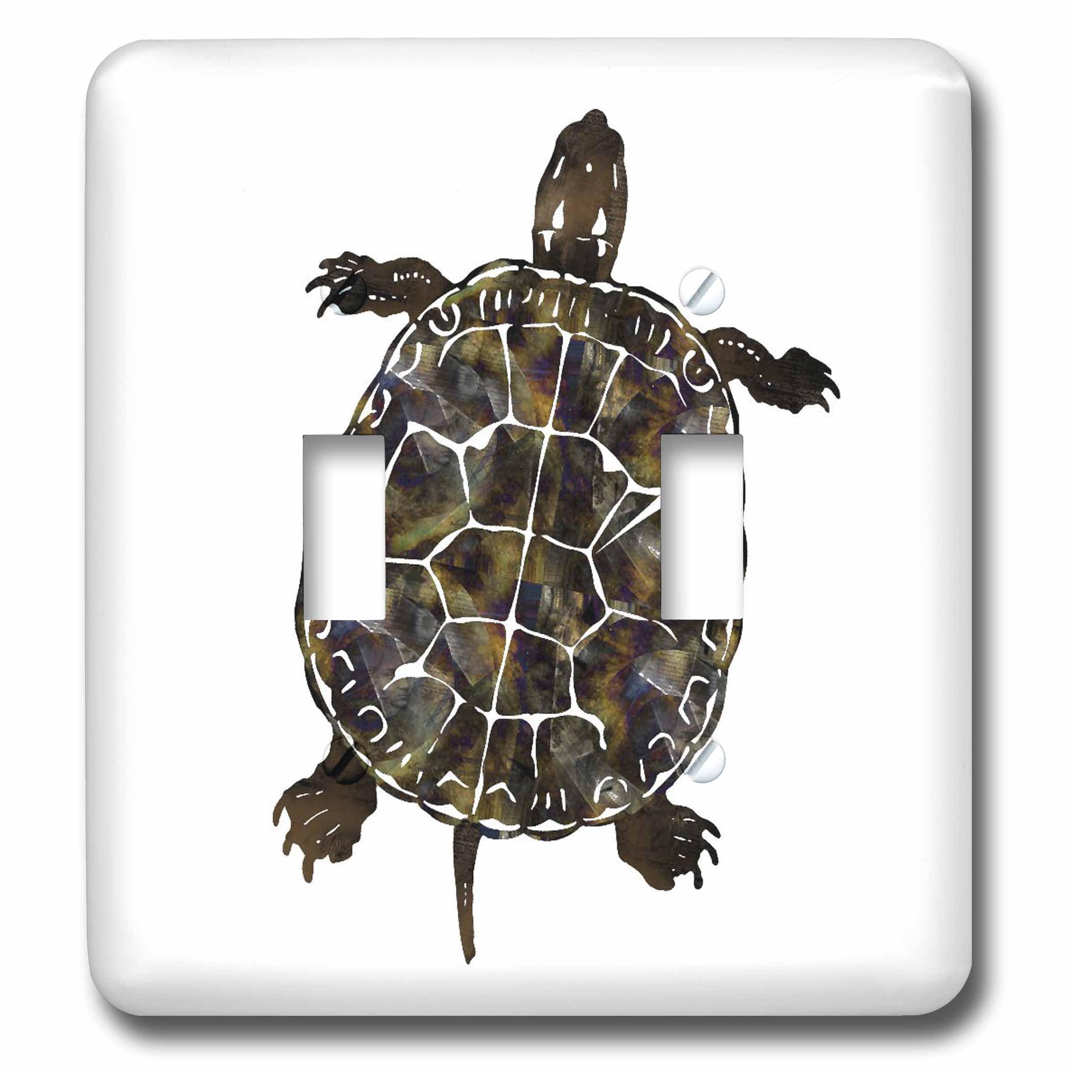 Couverture d'interrupteur tortue mignon plaque décorative simple lsp_35818_2
