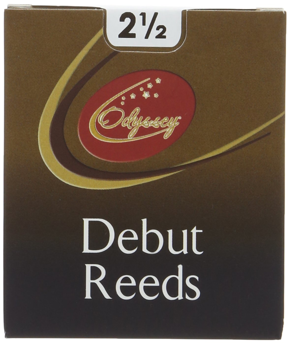 Odyssey ORD25C Debut Clarinet Reeds, Strength 2.5 - Premium French Cane, Pack of 10