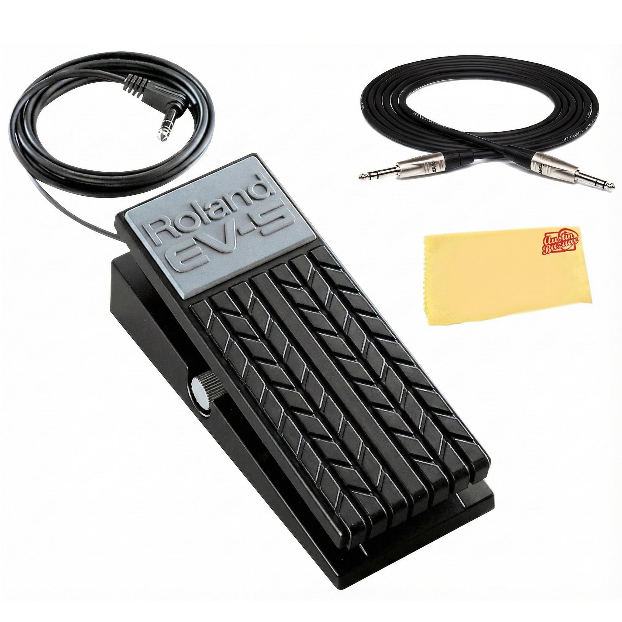 Roland EV-5 エクスプレッションペダル Amazon.com: Roland EV-5 Expression Pedal Bundle with TRS Cable and