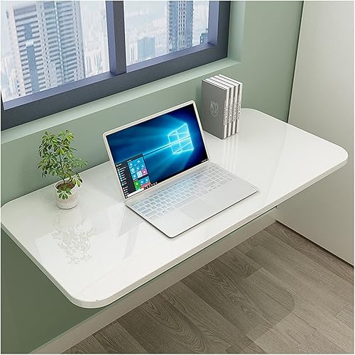 LEOSXA Mesa plegable para montar en la pared, mesa de comedor plegable de madera, mesa de hojas de caída, escritorio compacto para computadora, mesa
