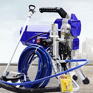 2200W Airless Wall Paint Sprayer, High Pressure Tube, Brushless Motor, 110V
