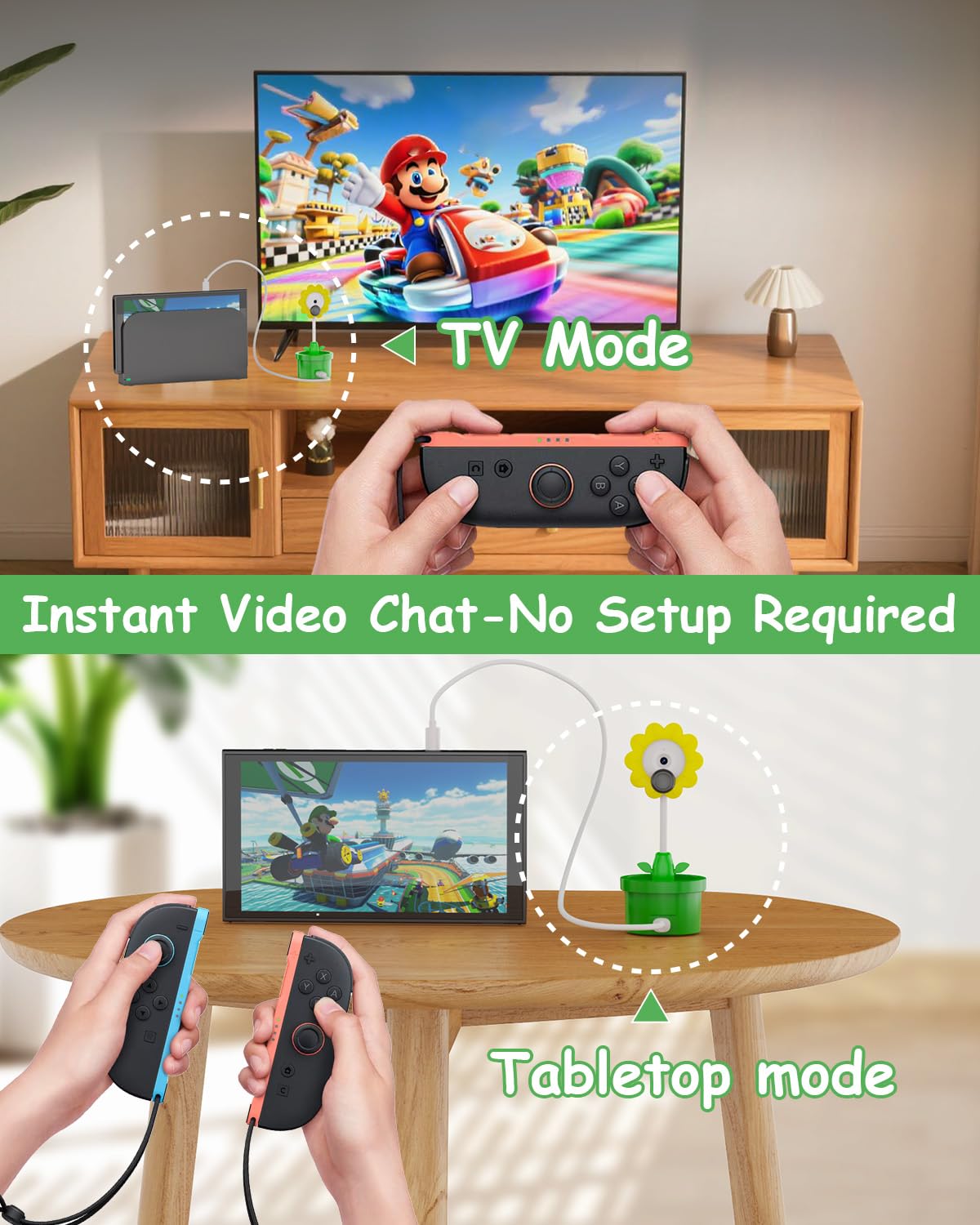 Camera for Nintenndo Switch 2,Interactive Camera for Switch 2