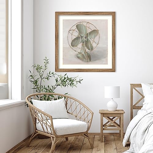 Miniatura 5 de Amanti Art Ethan Harper - Póster enmarcado de 36 x 36 pulgadas, diseño de Old School II por Ethan Harper, arte de pared de bodegón, decoración