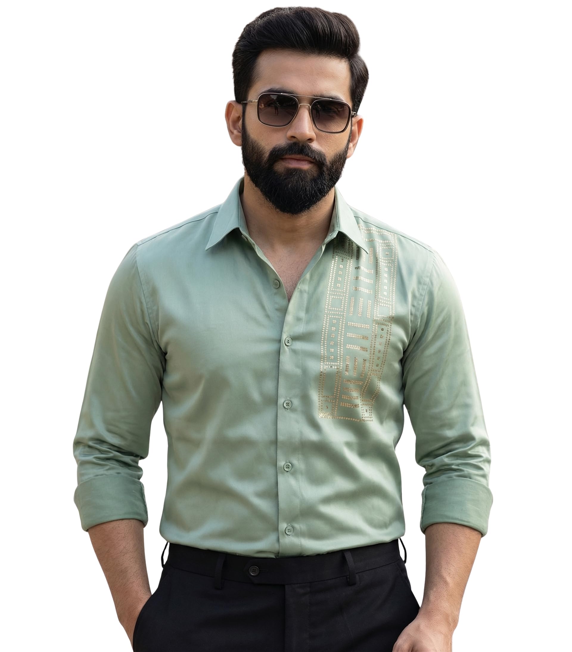 Men’s Stylish Satin Shirt for Party, Formal, Daily and Casual Wear Full Sleeve Shirt for Mens-image-28