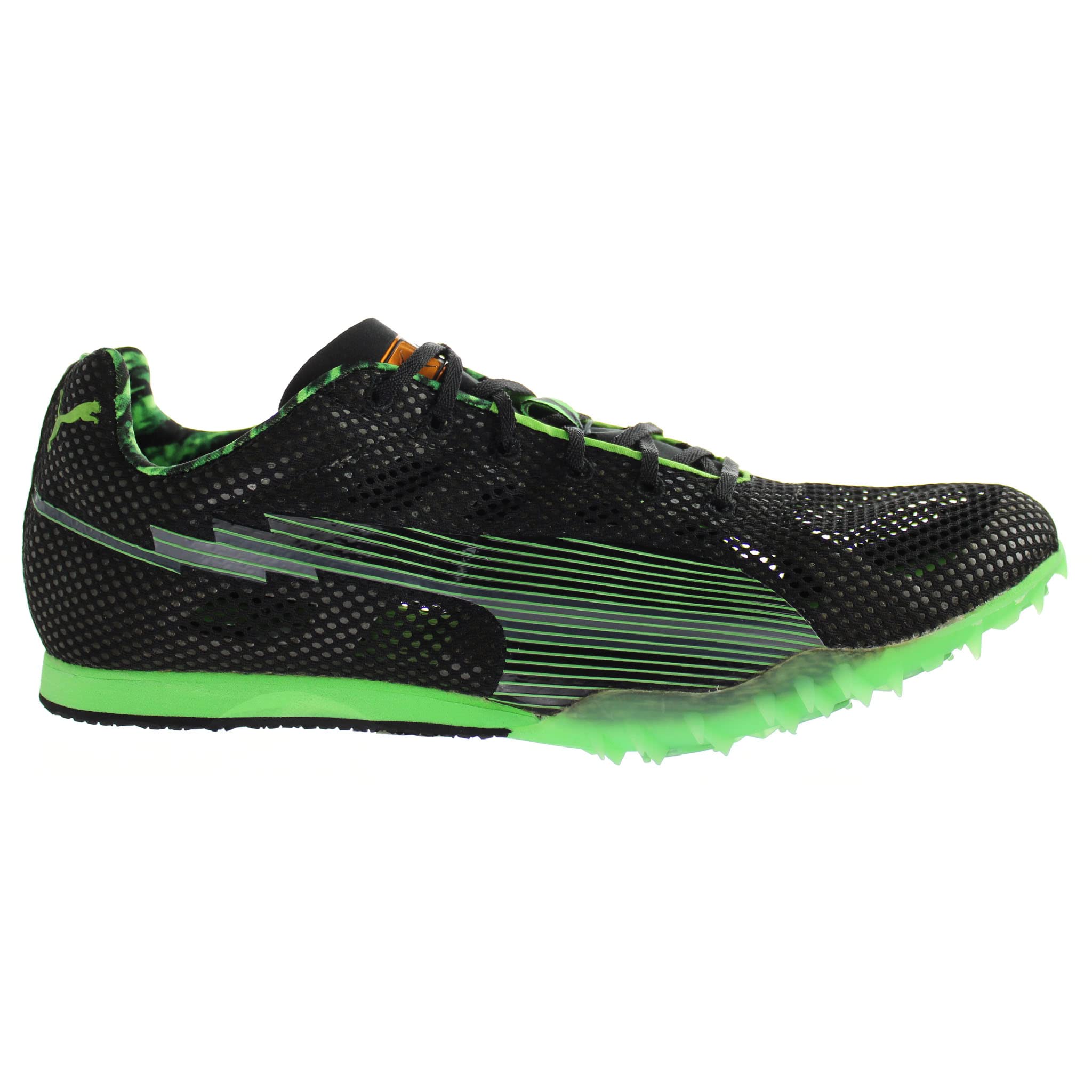 PUMABolt Evospeed Mid Dist Black Synthetic Mens Running Trainers 186007_01