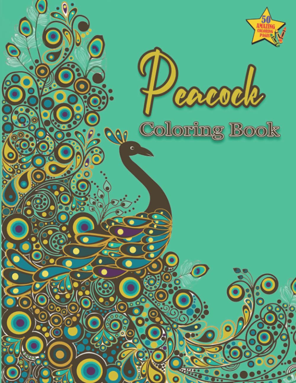 Buy Peacock Coloring Book Peacock Designs For Adults With