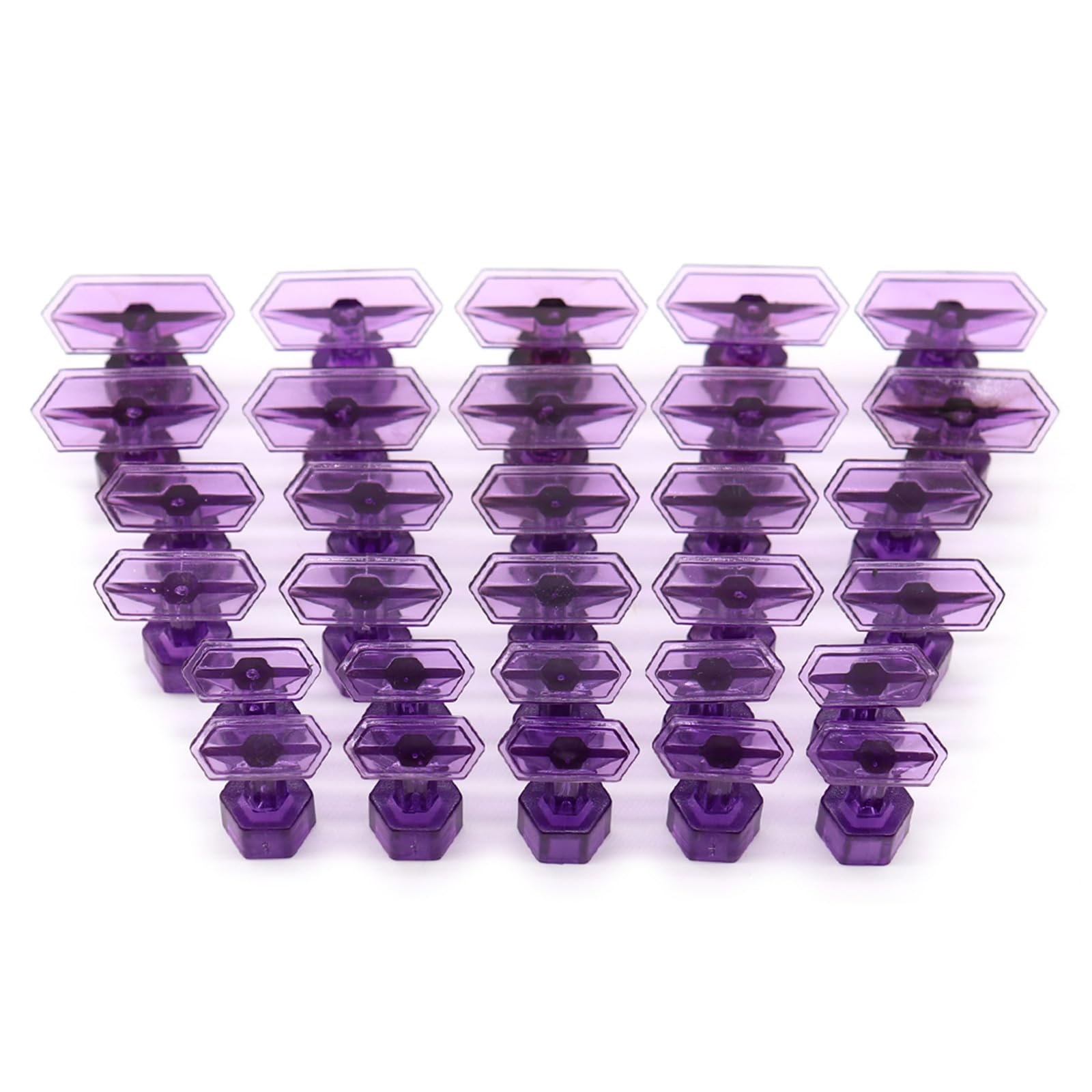 haiaxx Paintless Dent Fix Tools,Glues Pulling Tabs Auto Body Paintless Dent Repair Tools Dent Remover Tabs for Car Suv