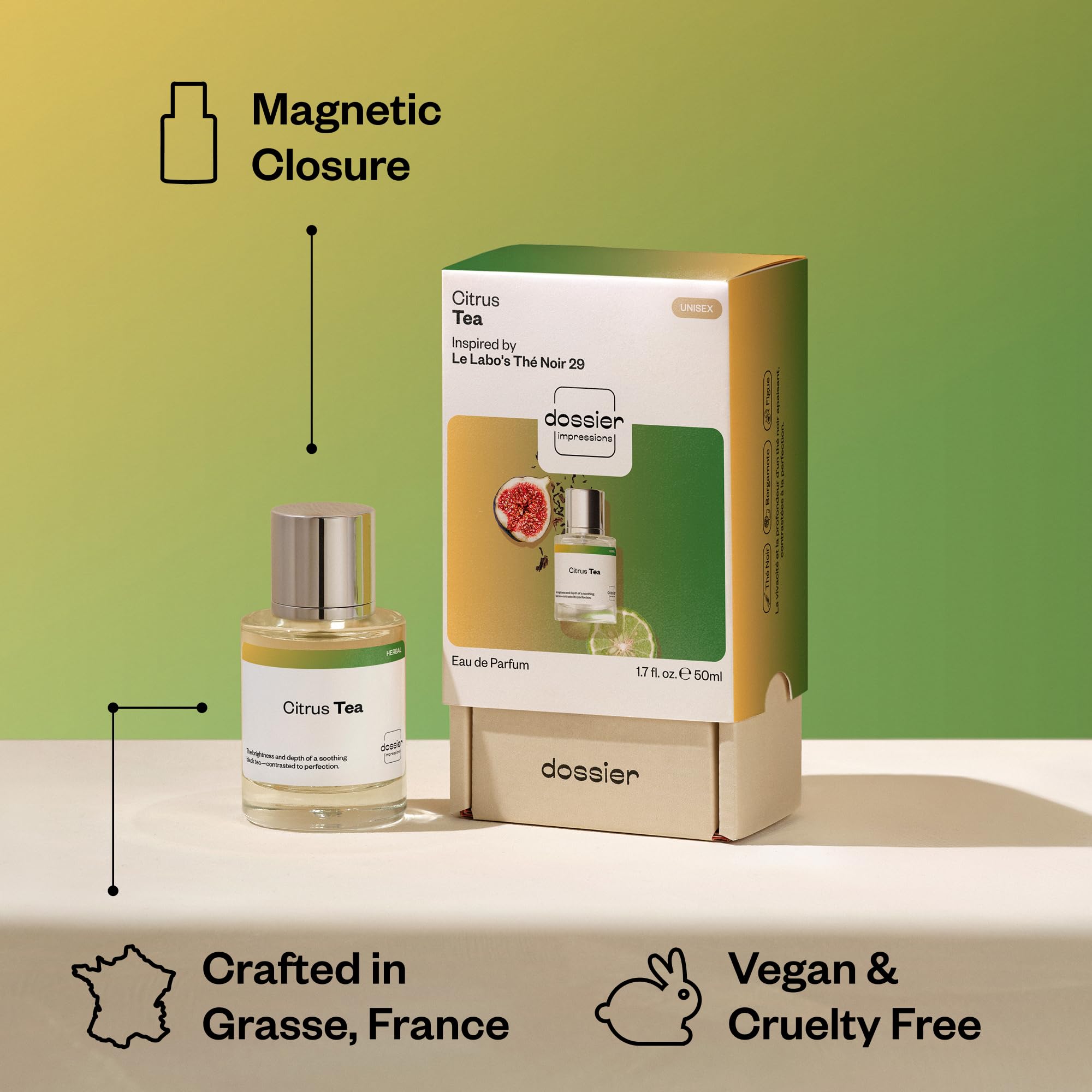 Amazon.com : Dossier - Citrus Tea - Eau de Parfum - Inspired by