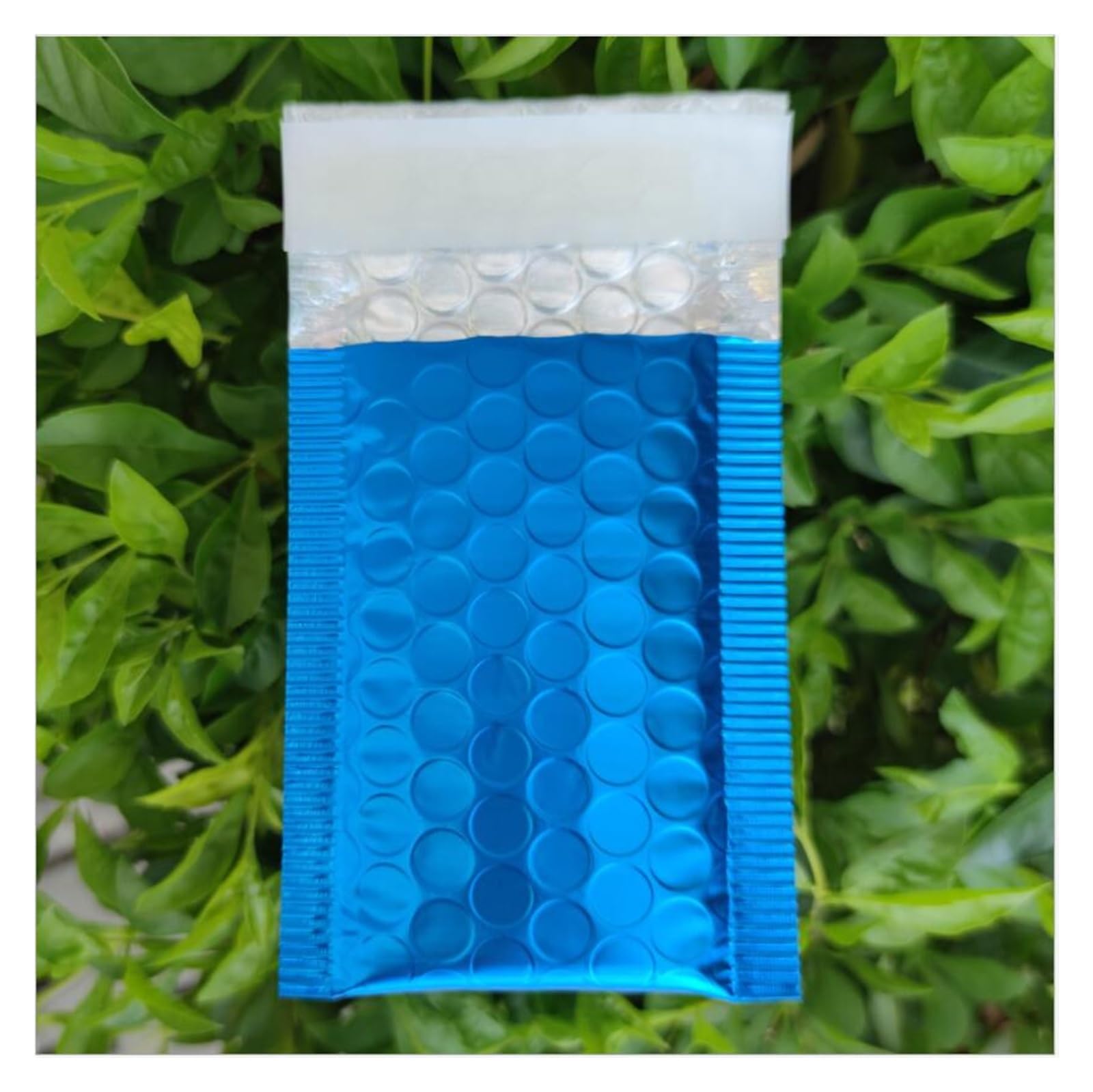 Buste a bolle d'aria, sacchetti per imballaggio, Buste a bolle d'aria con pellicola alluminizzata blu Buste a bolle d'aria Buste imbottite for spedizioni Buste a bolle d'aria Confezione da 50 pezzi (