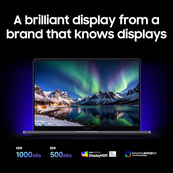 Samsung 16 Galaxy Book6 Ultra X7 PC Laptop Computer, Intel Processor, 32GB/1TB, Dynamic AMOLED 2X Display, Advanced Cooling, Ultra Performance, Gray