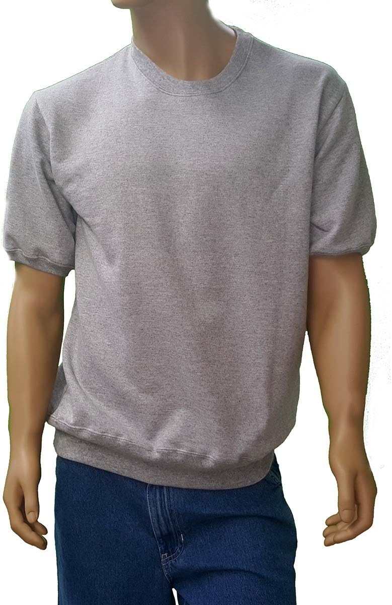 Sovereign Manufacturing Co Men's Big and Tall Short Sleeve Sweatshirt