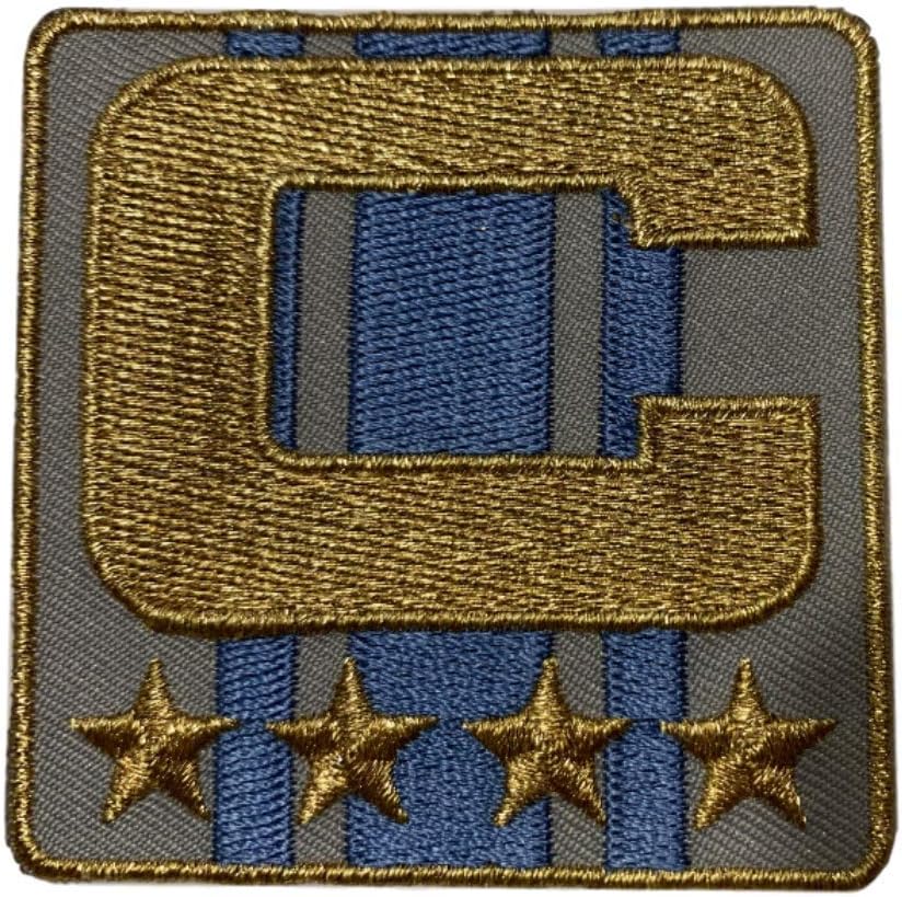Detroit Captain C Patch - Premium Limited Helmet Edition - Iron On for Football Jersey