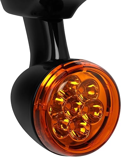 Miniatura 6 de Green-L Luz antiniebla LED para Harley 1997-2013 Touring Street Glide Electra Glide Road King Spotlight 4.5 pulgadas Foglight indicador de lámpara