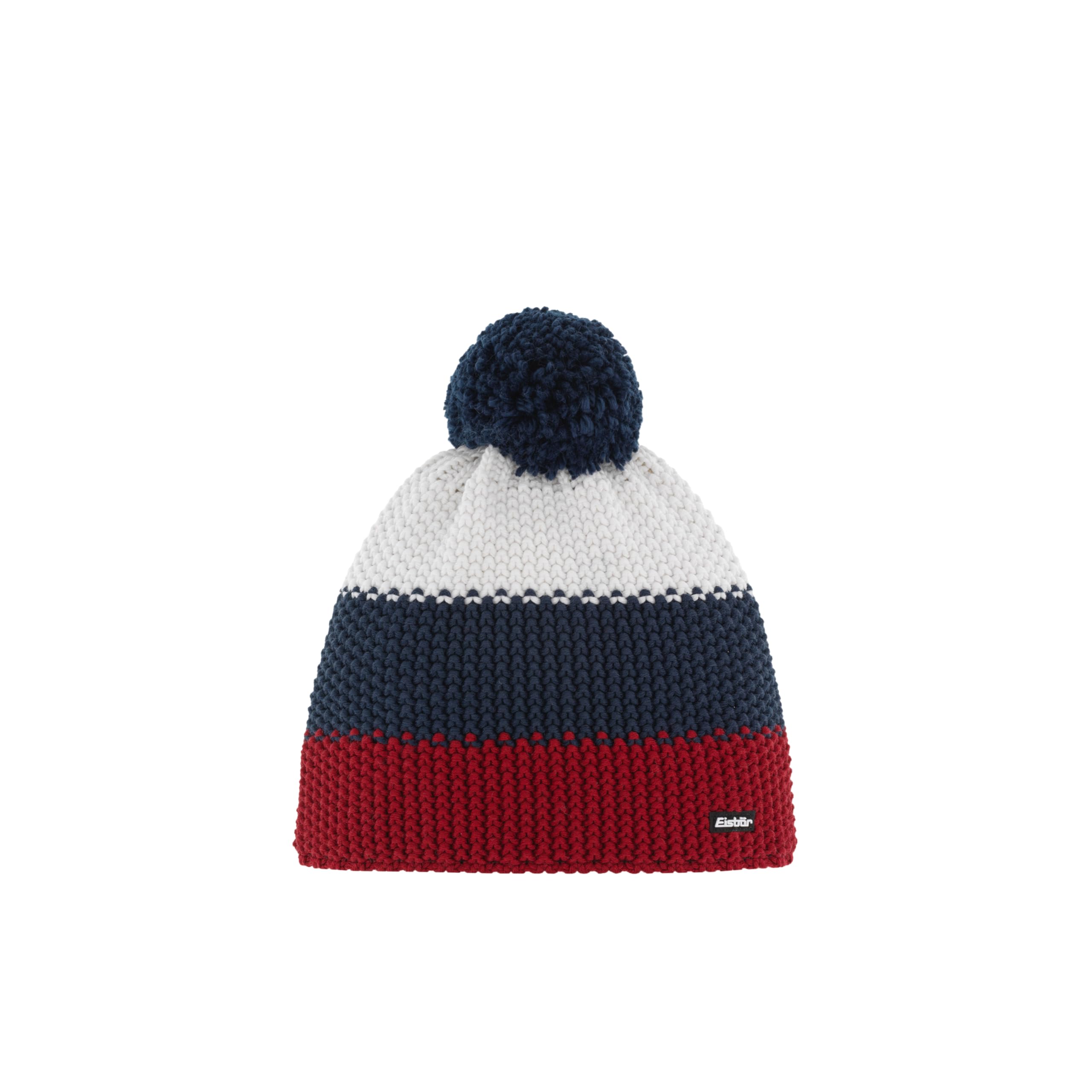 Eisbär Unisex Beanie-Mütze Star Pompon Mütze