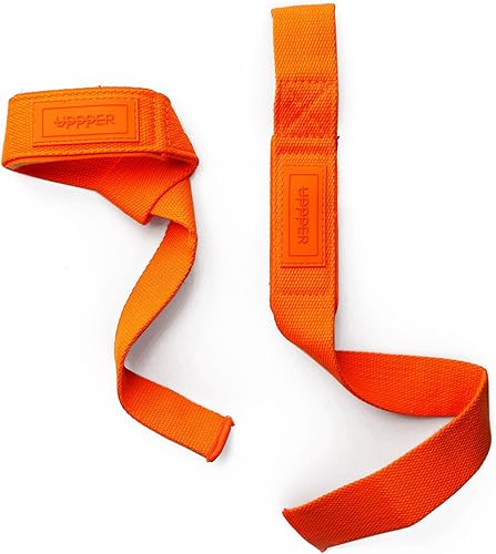 Miniatura 8 de UPPPER Correas de levantamiento de pesas con neopreno acolchado para peso muerto, entrenamiento de fuerza, entrenamientos de gimnasio, correas de