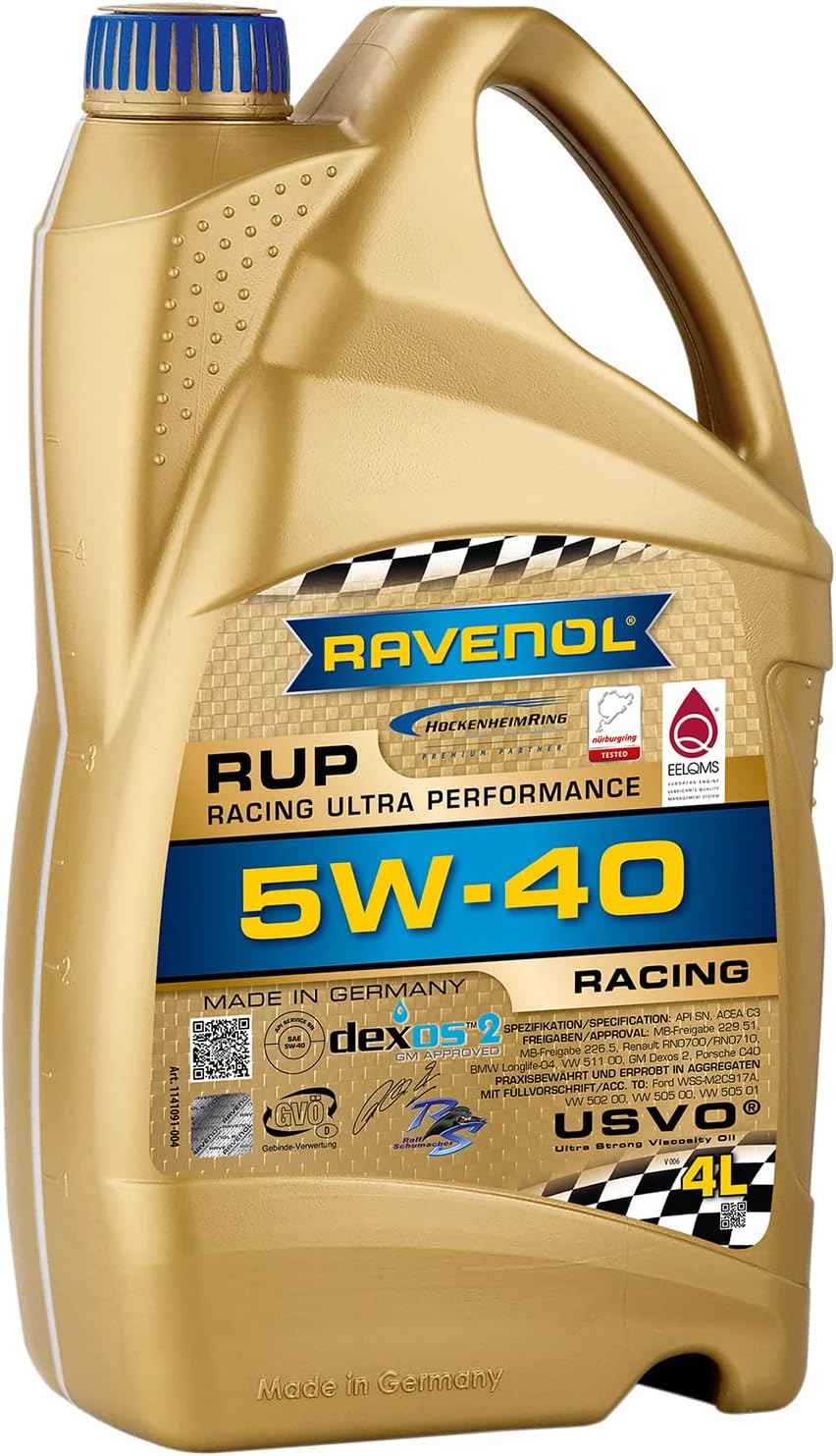 RAVENOL RUP Racing Ultra Performance SAE 5W-40 : Amazon.de: Auto & Motorrad
