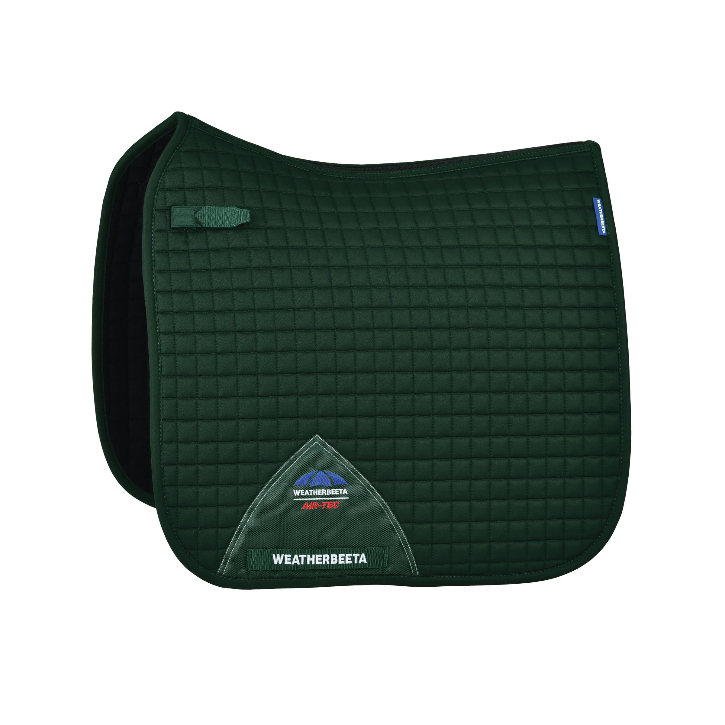 WeatherBeeta Prime Air-Tec Dressage Saddle Pad, Forest Green, Small — image 1